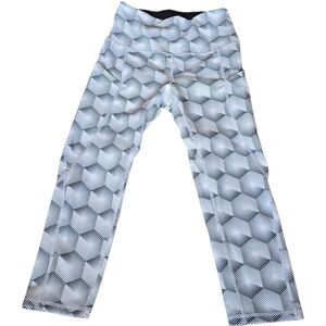 3/$15 Ododos Patterned Capri Leggings Size Small